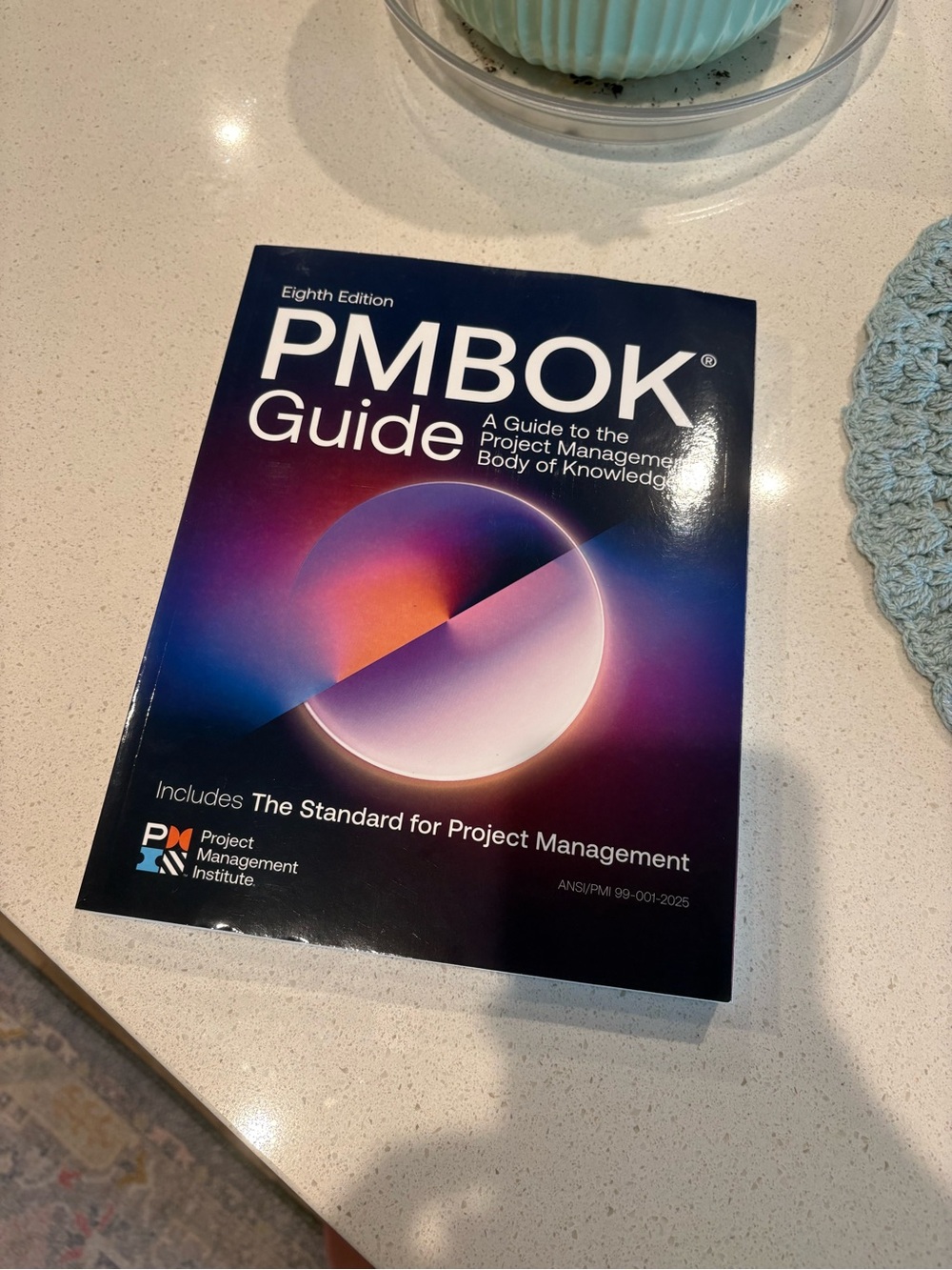 PMBOK Guide Eighth Edition - Project Management Reference (Black/Purple)